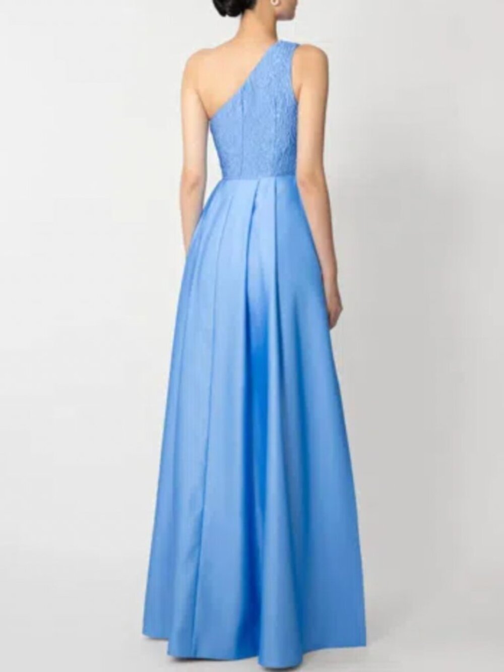 NWT Sau Lee Joslin Maxi Dress Gown US8 Azure Blue Classic Party Wedding - Picture 3 of 7